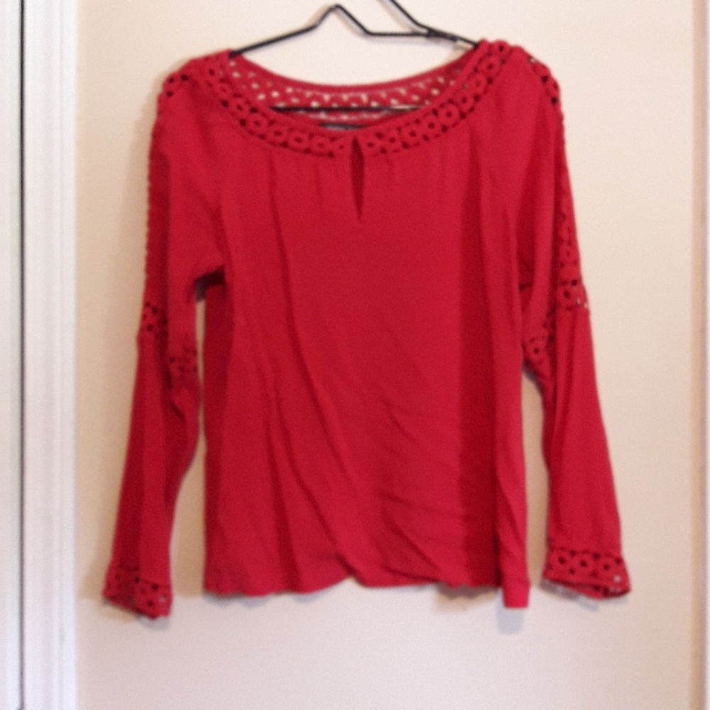 Red Boutique Blouse